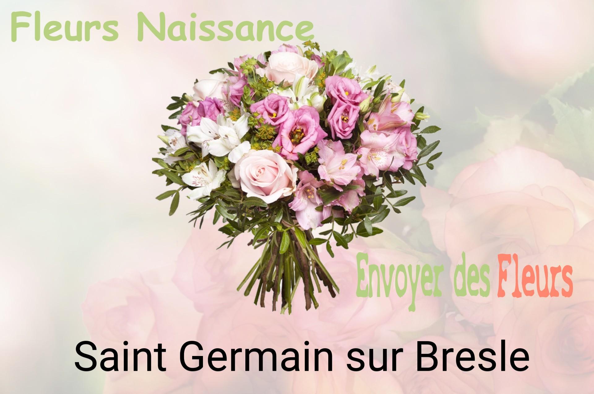 Bouquet de fleurs de naissance livré à Saint-Germain-sur-Bresle